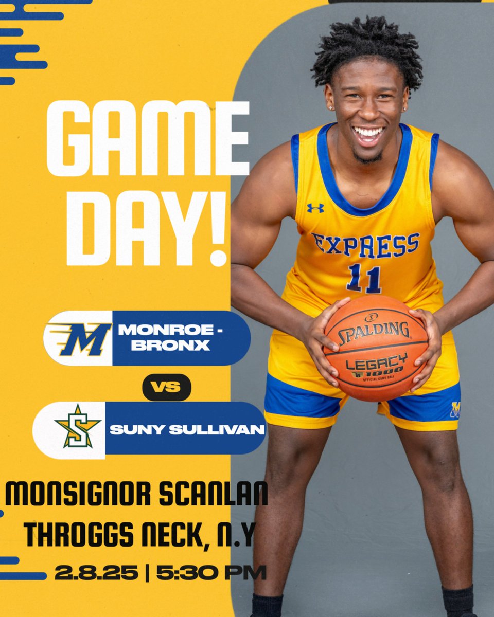 Monroe University Express (@monroeexpress) on Twitter photo Best of luck to @muexpresswbb and <a href="/mcexpressmbb/">Monroe Express MBB</a> in its non-region doubleheader in Throggs Neck!
WBB Live Stats: MonroeExpress.com/WBBLiveStats
MBB Live Stats: MonroeExpress.com/MBBLiveStats
Video: MonroeExpress.com/Watch
@news12bx #AllAboard #GOEXPRESS Best of luck to @muexpresswbb and <a href="/mcexpressmbb/">Monroe Express MBB</a> in its non-region doubleheader in Throggs Neck!
WBB Live Stats: MonroeExpress.com/WBBLiveStats
MBB Live Stats: MonroeExpress.com/MBBLiveStats
Video: MonroeExpress.com/Watch
@news12bx #AllAboard #GOEXPRESS
