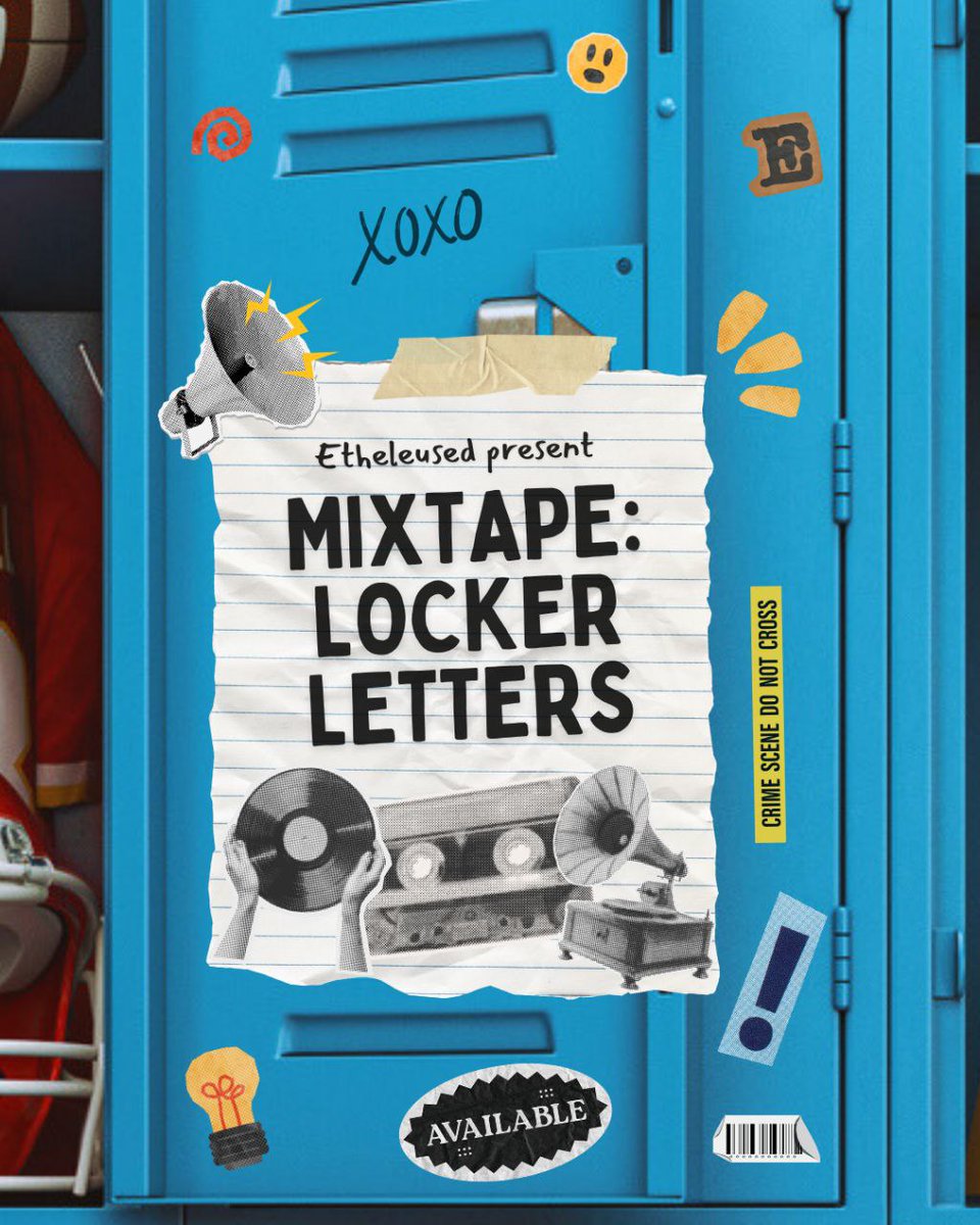 caabita's tweet image. 📻 Mixtape: Locker Letters 🎵

a Free Rent Event by Etheleused.

Some words are meant to be heard, while others are meant to be left behind—tucked away in forgotten corners, waiting to be found.

Let’s find the key and unlock the Lockers with love!