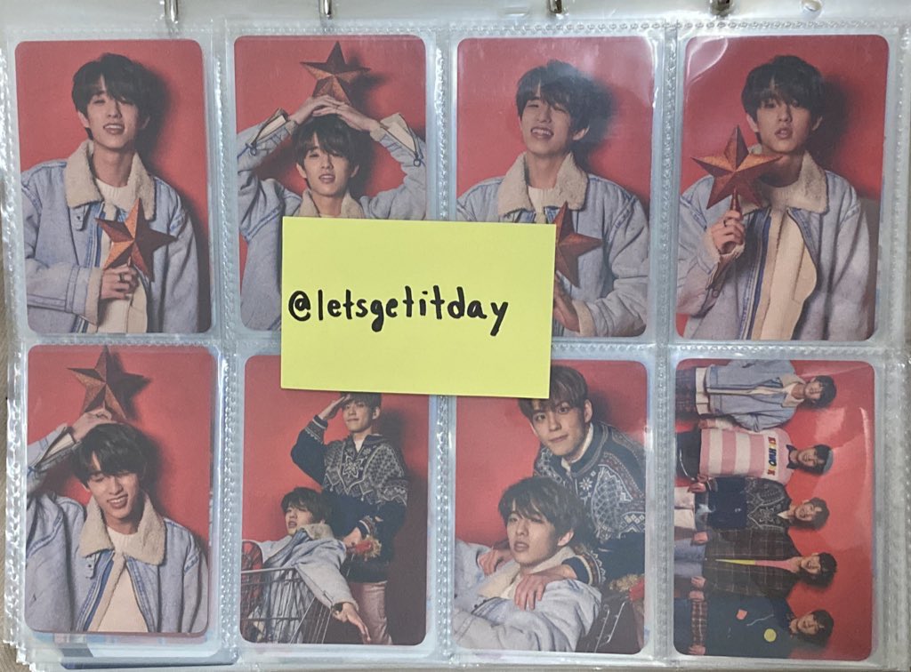 letsgetitday's tweet photo. การ์ดเซต 800 #ตลาดนัดday6 #ตลาดนัดmyday https://t.co/ivwfwvco7t