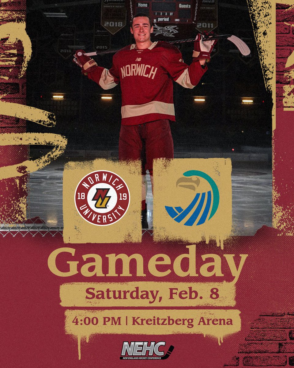Winging it
🆚: Salve Regina
📍: Northfield, Vt.
🏟️ : Kreitzberg Arena
⏰ : 4:00 PM
📊 : bit.ly/3A7OeM6
📽️ : bit.ly/3XFHzoq
<a href="/NEHockeyConf/">NE Hockey Conference</a> <a href="/DIIIHockeyNews/">D-III Hockey News</a> #RollWick #d3hky