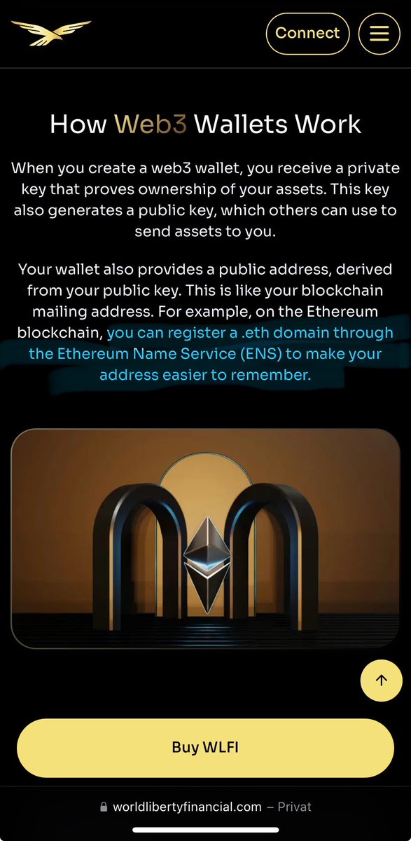 Crispy_eth_'s tweet photo. When the President himself / @worldlibertyfi suggest that you get your @ensdomains / ENS 

.eth in web3 will be just as big like .com is in web2 and the top already knows it😏

#ENS #ENSdomains #Web3 https://t.co/Ae5xzH1GYr