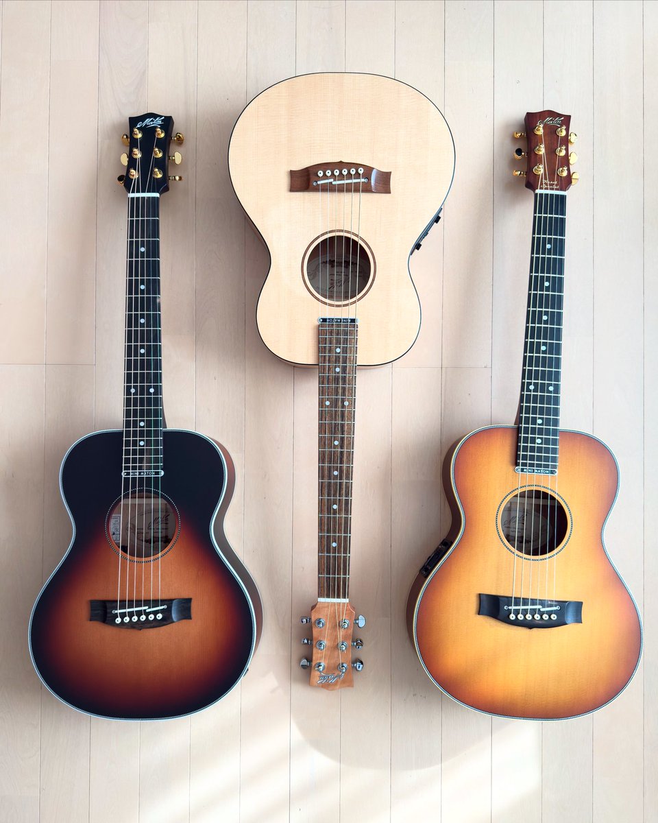 piyoguitar's tweet photo. 3本ですが...
#名刺代わりにギターを一本
#maton
#メイトン
#minimaton
#ミニメイトン https://t.co/ISnSm5EXGP