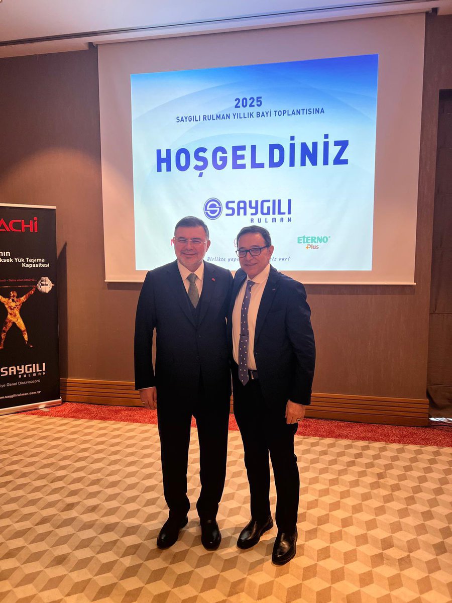 2025-Saygılı Rulman Bayi Toplantımızı tüm değerli Bayilerimiz, NACHI Avrupa Heyeti, GATES Heyeti ve şirketimizin kıymetli emekçileri ile birlikte gerçekleştirdik . 

Gerekli eğitimlerin ve karşılıklı fikir alışverişlerinin aktif olduğu toplantımızı tamamladık. 2025 yılının tüm iş