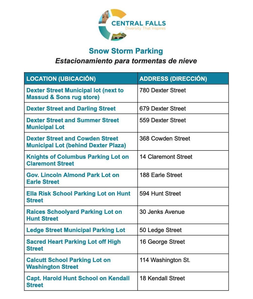 Citywide parking ban begins  Saturday, February 8 at 6:00pm until 4:00pm on Sunday February 9th.  Owners of vehicles in violation may not receive a warning and could be ticketed and/or towed. Please comply with the parking restrictions to ensure safe and efficient snow clearing.