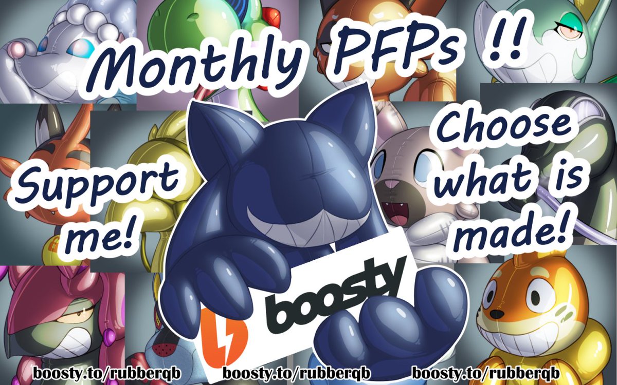 RubberQB's tweet image. It's time to cast your votes for the PFPs for February!   Join my boosty and decide!

boosty.to/rubberqb/posts…