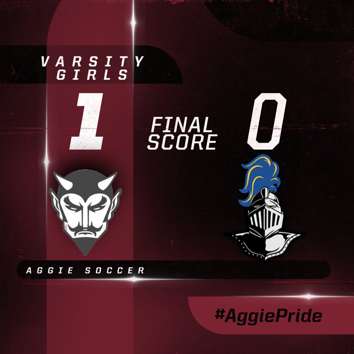SHSAggieSoccer's tweet photo. Let’s gooo! 

The 2025 Aggie Soccer season is off to an epic start! 

Both Varsity teams crushed it with big wins yesterday, and our fearless leader, Coach Faircloth, hit a huge milestone—his 100th career victory. What a way to kick things off!

#AggiePride https://t.co/BefKkJi8WO