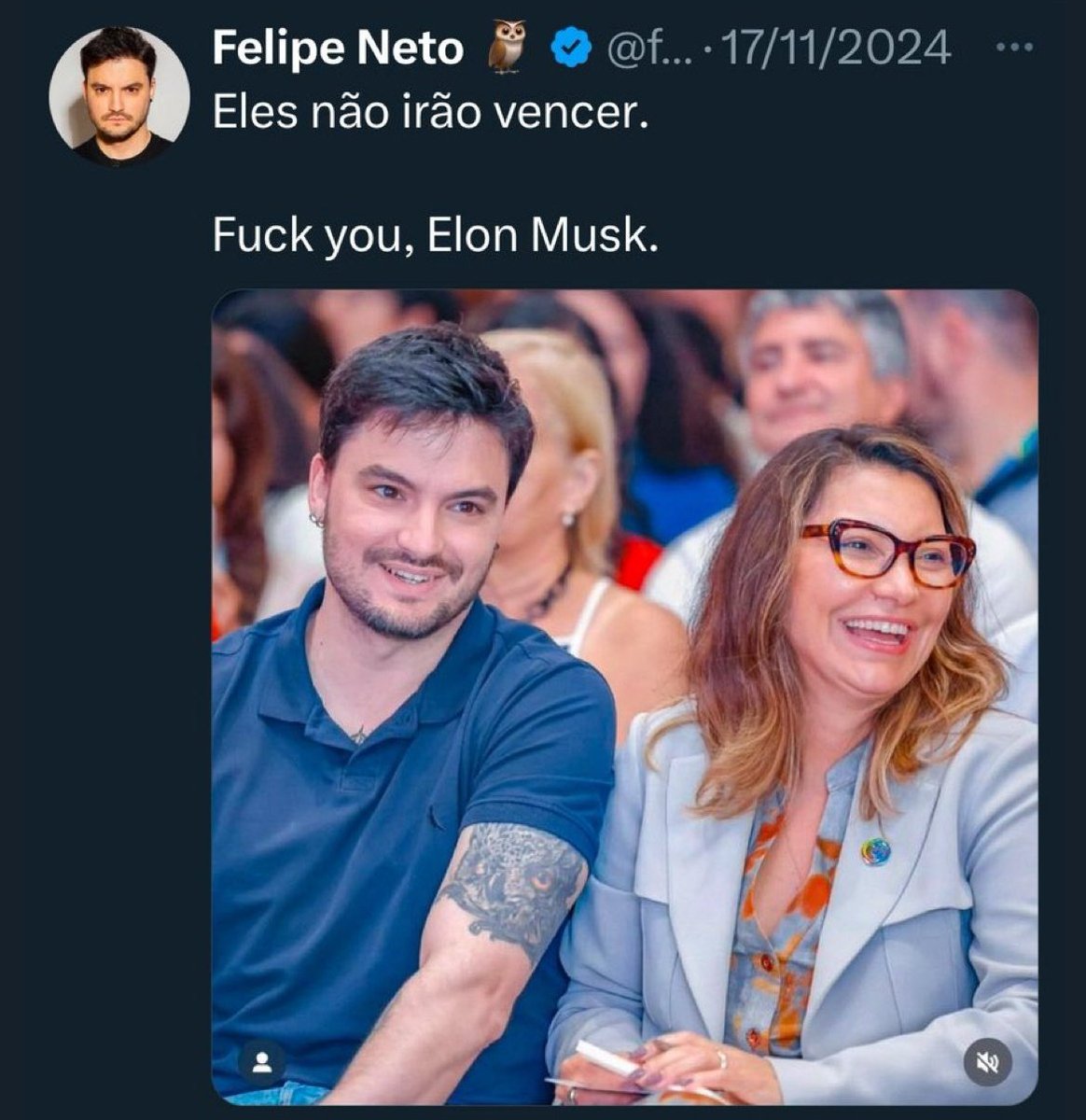 TumultoBR's tweet image. Nós já ganhamos. Você é que perdeu. Não só perdeu como afinou, arregou e se cagou.