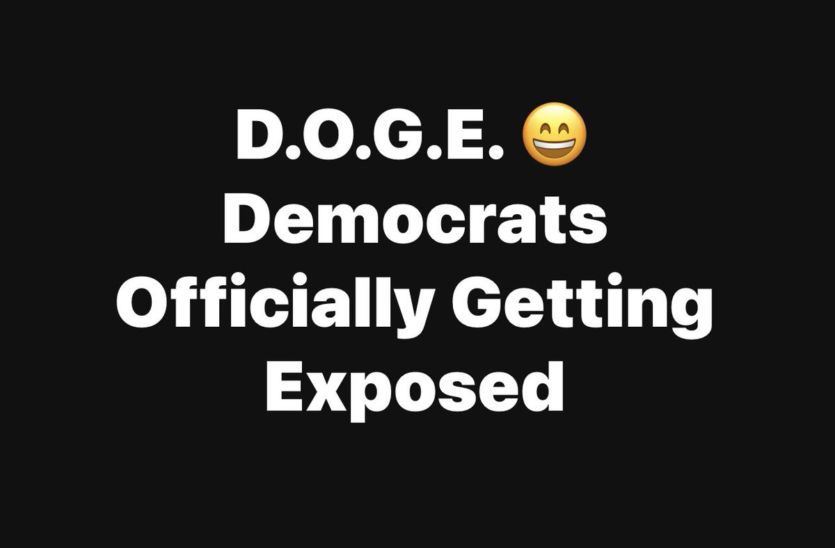 #DOGE found this mage me lol 😆 #Democrats #Offically #Getting #Exposed 😆😎🤔 <a href="/elonmusk/">Elon Musk</a> 👍🏻