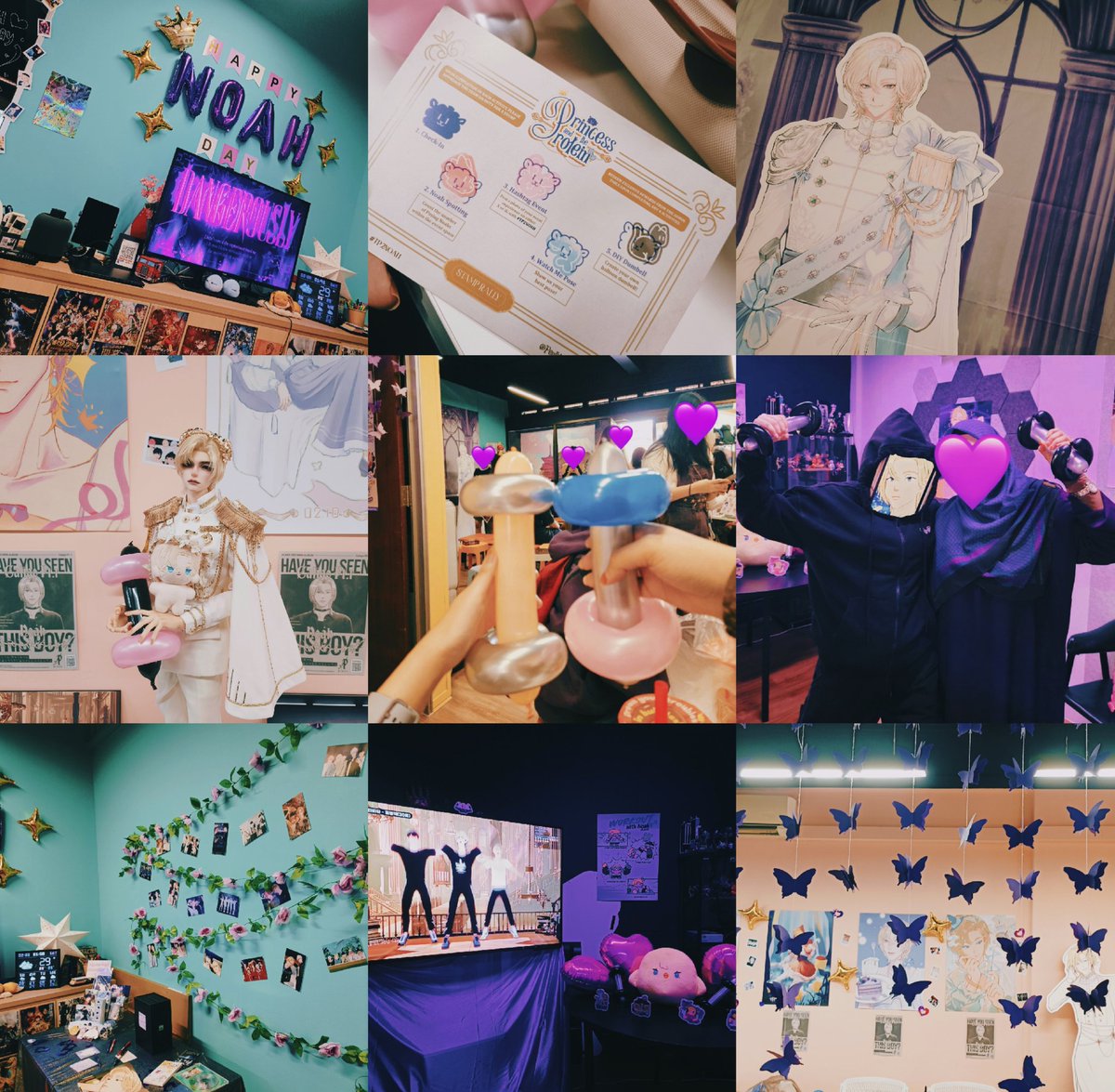 eleister1203's tweet photo. It was a fun and comfy event!๐คง๐ซถ
The decorations was WOW seriously โจ๐
The moment when I come inside wass like *๐ณ๐!!*
And making the balloon dumbbell is really fun!๐๐
Thankk kiuu for organizing the event ~๐ญ๐ญ๐
- and I get to meet noah ksjsksksk ๐ซถ๐๐๏ธโโ๏ธ๐ณ
#TP2NOAH https://t.co/icsD5RlKVH