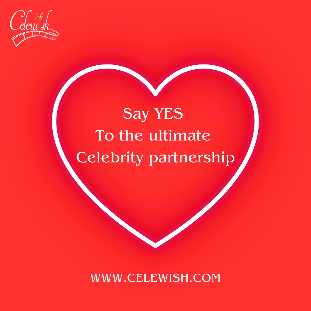 💌 A Love Letter to Brands:
You + Celewish = The Perfect Match! 💕
Let’s create magic with the right celebrity endorsement.

#Celewish #BrandLove #CelebrityMarketing #valentinesday
