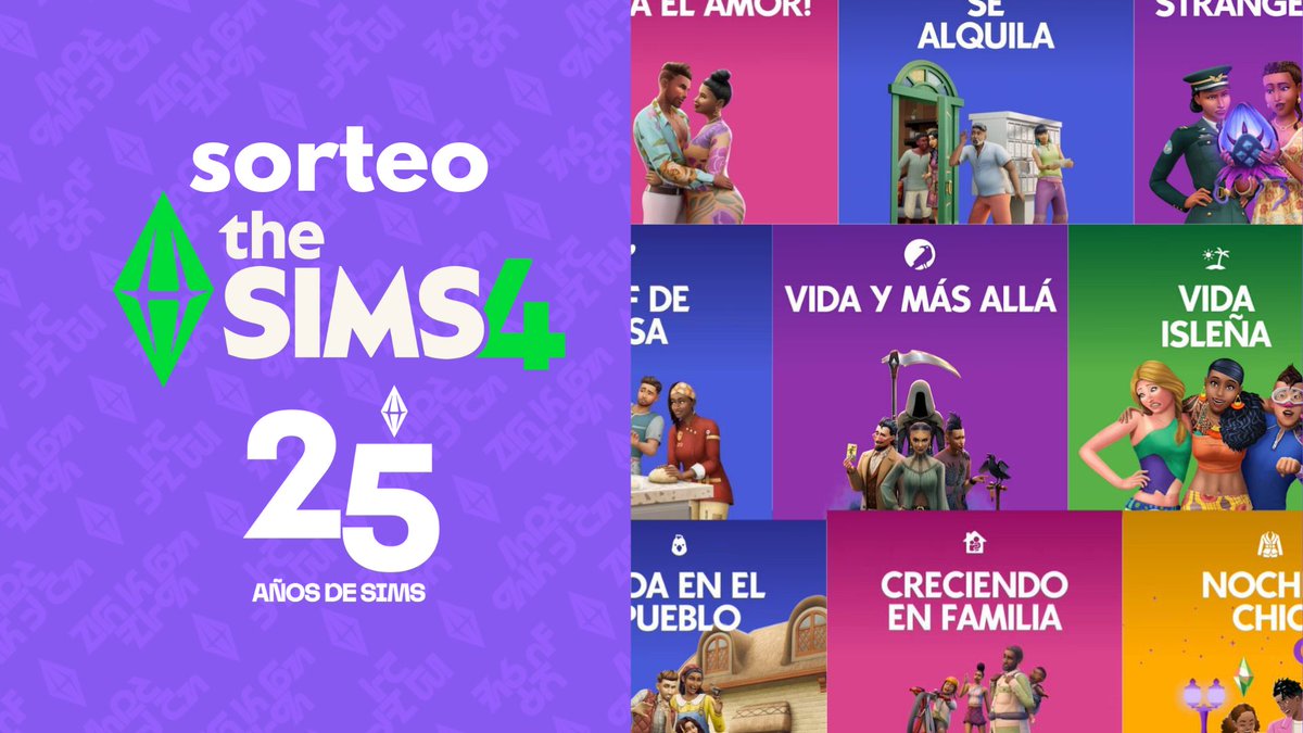 InfoSimmer's tweet image. 🚨 SORTEO 1 #25AñosDeSims

Gana una copia de cualquier Pack de #LosSims4, a tu elección y en cualquier plataforma. 

- Síguenos y sigue a @SimsLatinos
- Like y RT 
- Comenta el Pack y plataforma deseada JUNTO AL HASHTAG #25AñosDeSims

El sorteo DENTRO DE 24 HORAS. ¡Mucha suerte!
