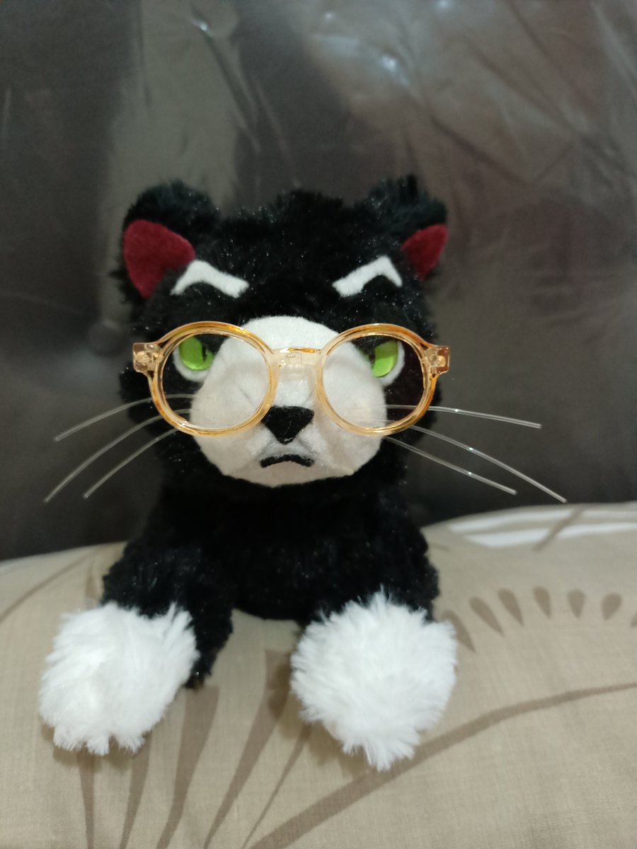 June_twelve's tweet photo. Long time ago i decide to made kitten mordecai from 
@LackadaisyCats 
 and its finally done. I am sorry if its ugly but i tried 😔😅
#lackadaisy https://t.co/dufXPZloqG