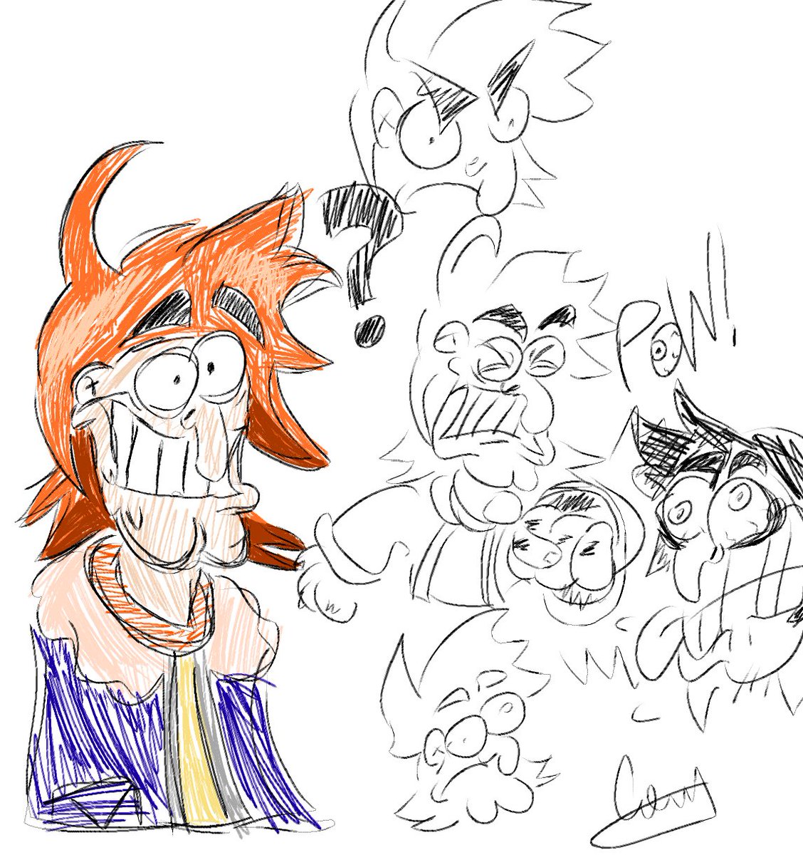 Samid_Sh's tweet image. Oh I drew another Ginger one!

Yeah yeah! It's him! Pill Scottish!
#ScottPilgrim #sketch #fanart #MattewPatel #Scott #Pilgrim