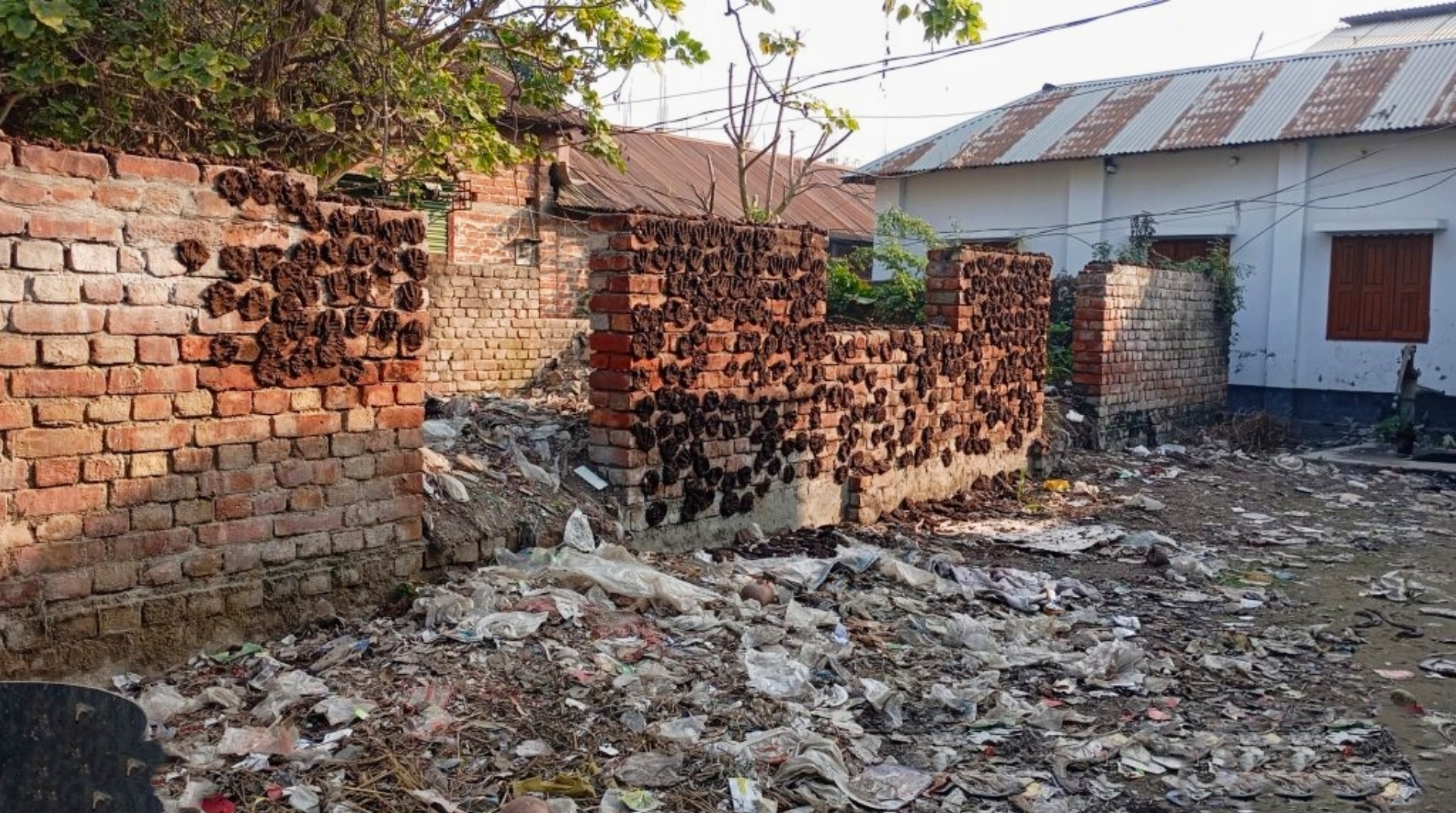 নওগাঁর আত্রাইয়ে অযত্ন অবহেলায় ময়লার স্তূপ মুক্তি যোদ্ধা স্মৃতি সংসদ