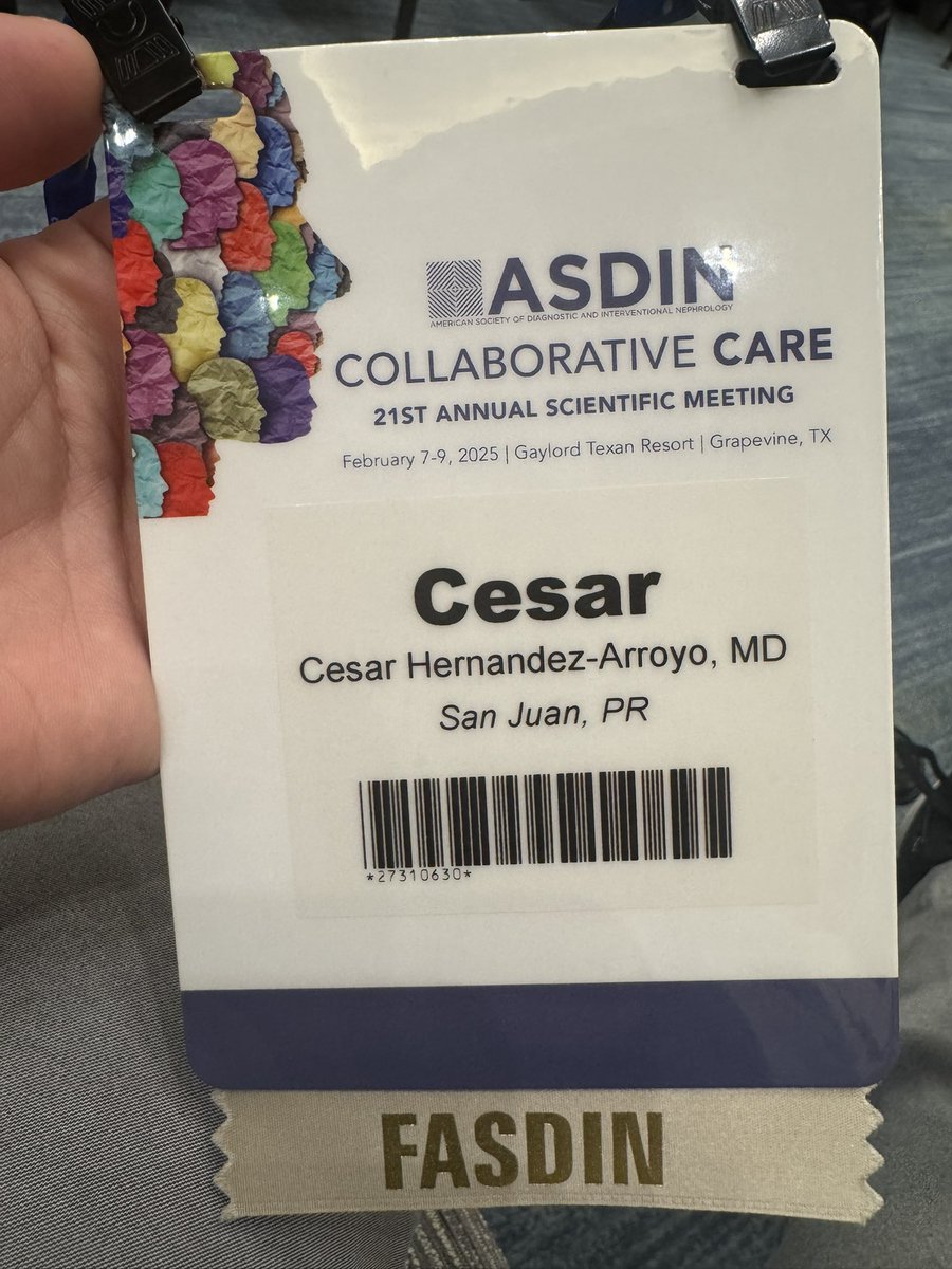 Cesar Hernandez-Arroyo, MD FASDIN FASN🇵🇷 tweet media