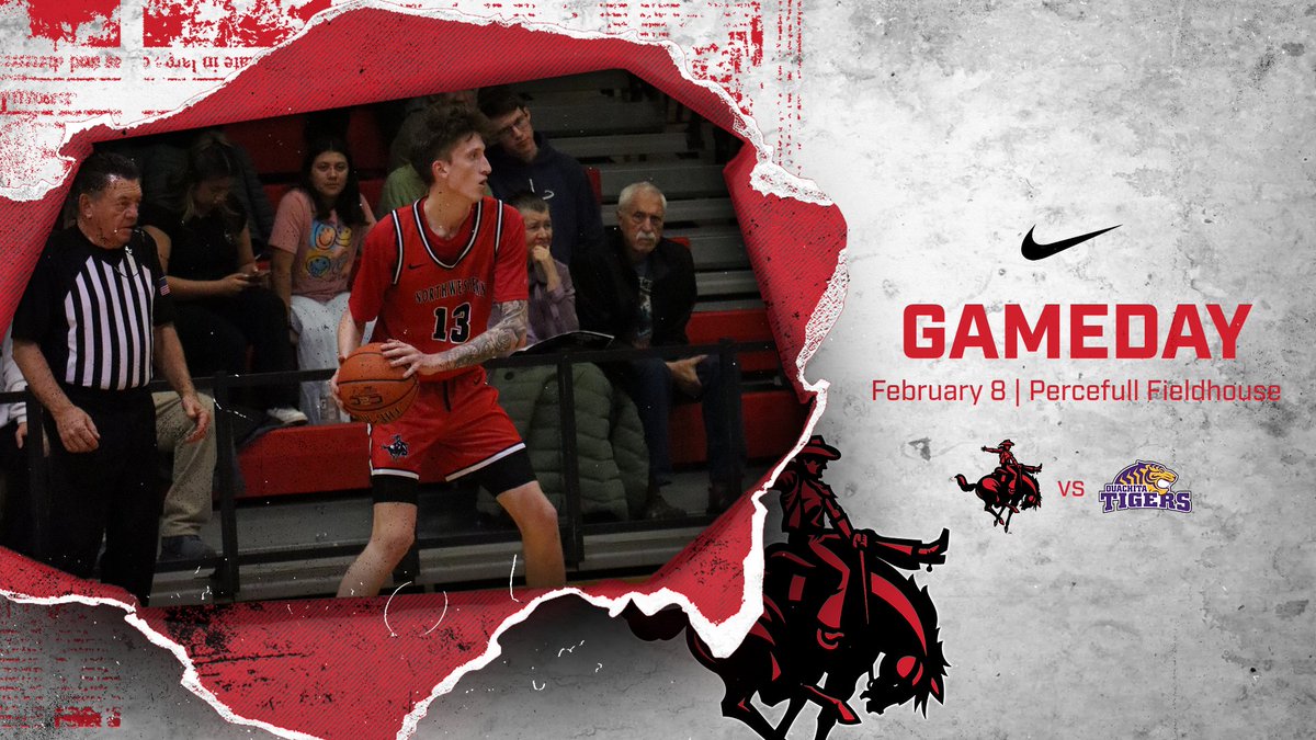 Men's Basketball is home this afternoon against Ouachita Baptist! Tip-off scheduled for 3:00 PM! 
#RRR 
watch:nwosu.tv
stats:riderangersride.com/sidearmstats/w…
radio:alvaradio.com