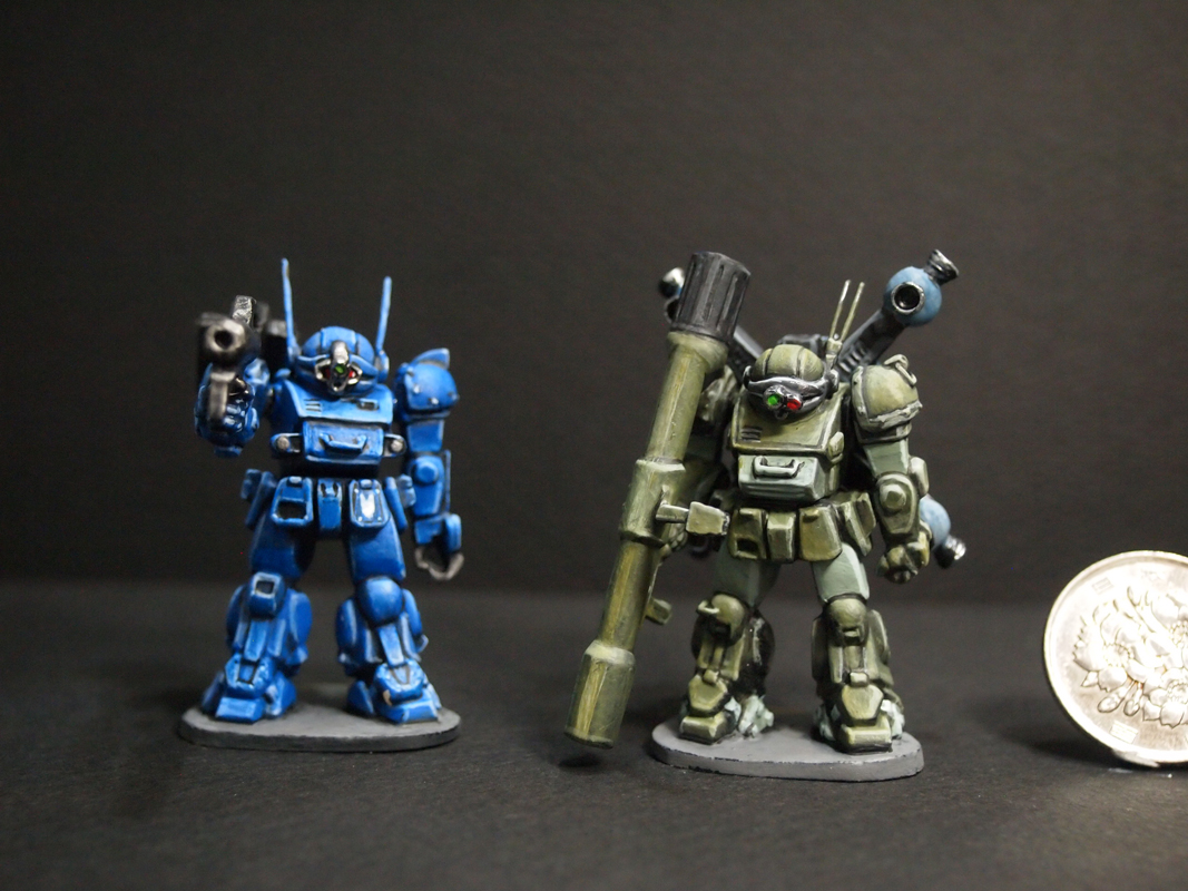 オーロラモデル 1/87装甲騎兵ボトムズ メタルフィギュアセット47312559 オーロラモデル 1/87装甲騎兵ボトムズ メタルフィギュアセット