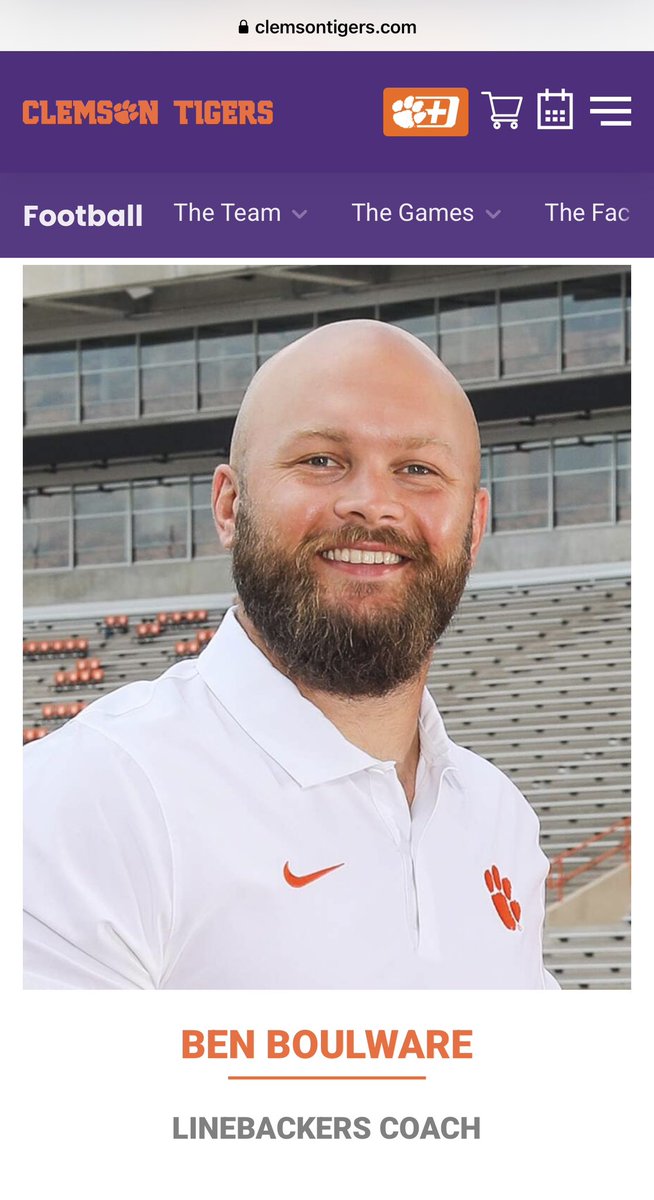 benboulware7's tweet photo. Growing up 25 minutes down the road, then going to every single Clemson game as a kid, to getting to play Linebacker at Clemson, to winning a national championship at Clemson, to now being back leading the Linebacker room at Clemson. When I tell yall that this is a full circle moment for me & that I don’t take it for granted, I mean it. 

I’m extremely honored for the opportunity & our LB’s are about to be different.