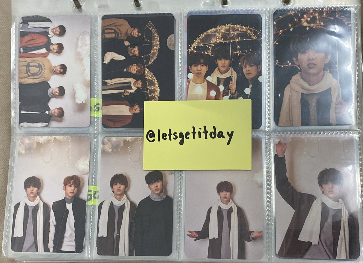 letsgetitday's tweet photo. การ์ด every day6 in daejeon 8 ใบ 750

#ตลาดนัดday6 #ตลาดนัดmyday https://t.co/AfQyeTD7kY