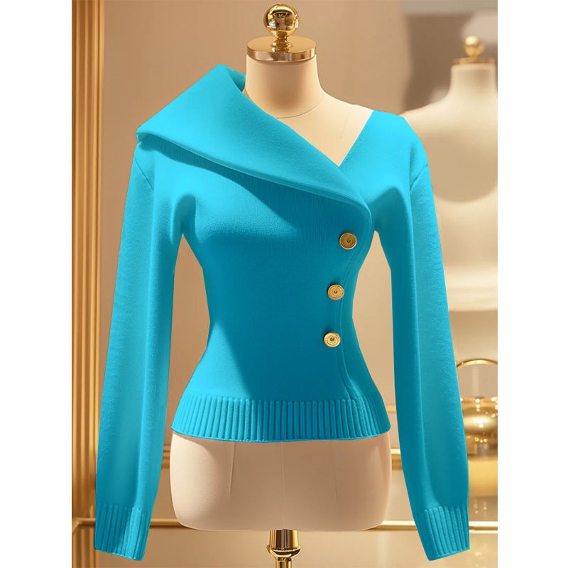 Robogalaxy1's tweet image. Temperament Elegant Niche Slim Fit Solid Color Knitted Women&apos;s Autumn 2024 New Asymmetrical Lapel Sweater Pullover
Price Now: USD 17.94 (40% off)
🔗Click &amp;amp; Buy: s.click.aliexpress.com/e/_opLywJv
.
#DelhiElectionResults #CriticsChoiceAwards #LaCasaDeLosFamososCol2 #亀梨和也 #GranHeramano