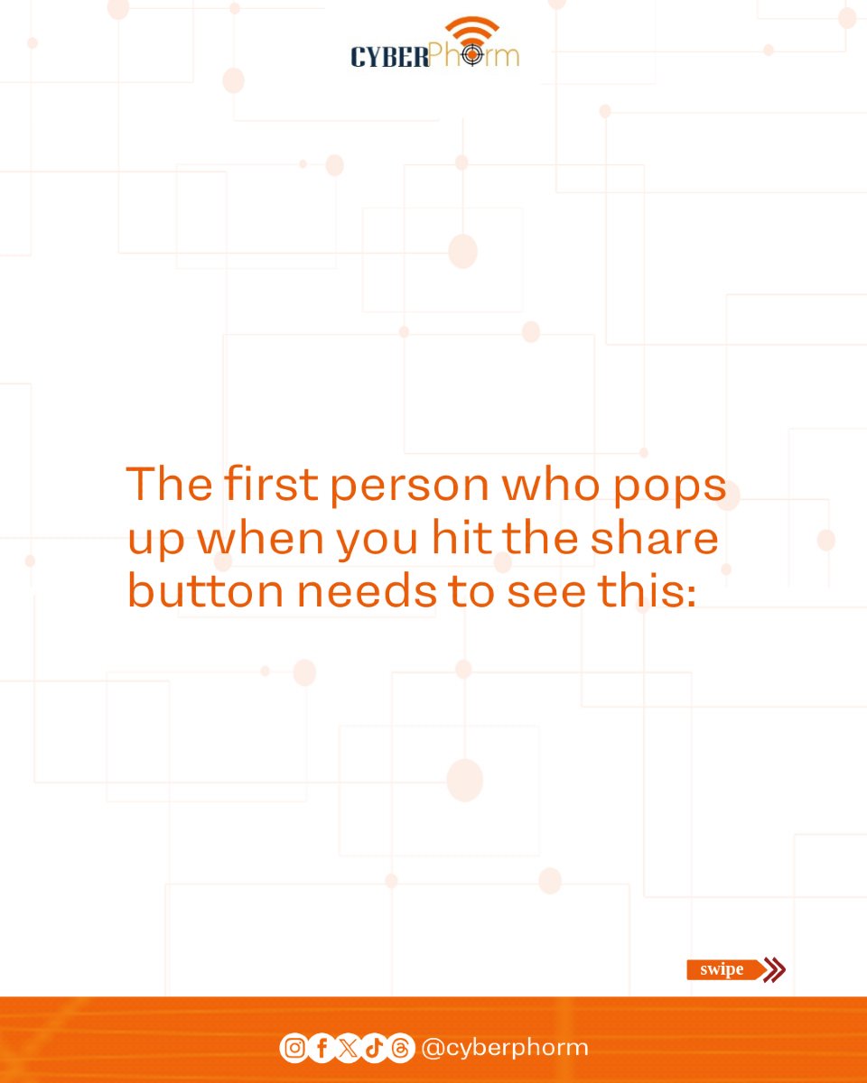 CyberPhorm's tweet image. Share with the person who needs to see this! It&apos;s time! 

#PasswordUpdate #OnlineSafety #cyberphorm