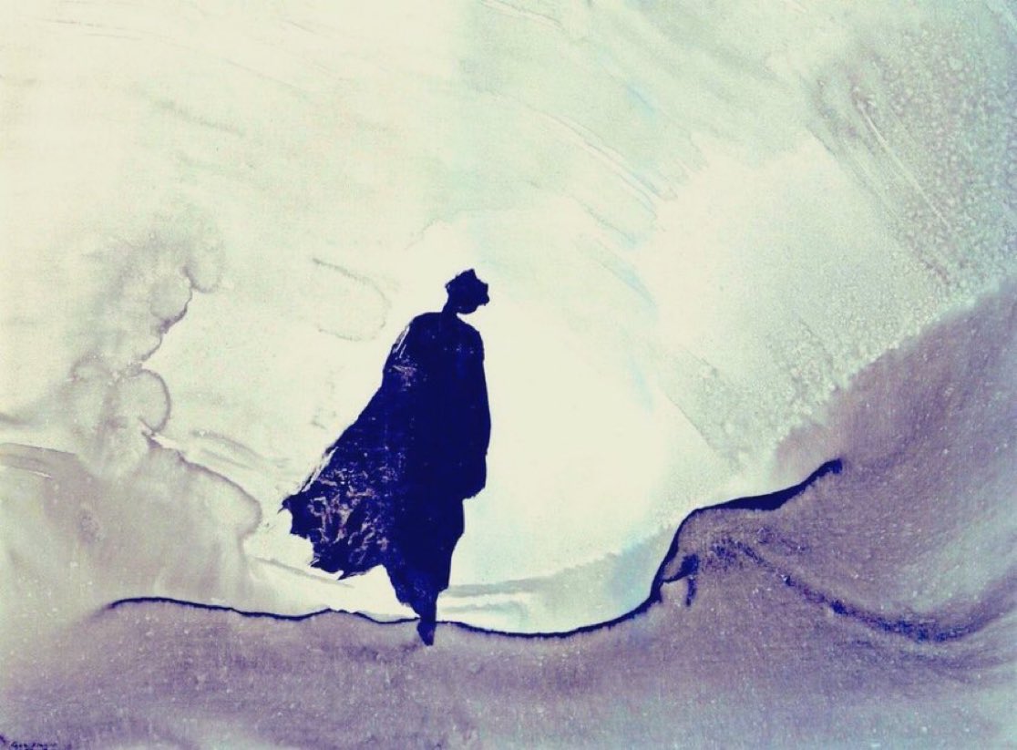 🌿Ce quelque chose - ou quelqu’un
      Venu de loin
      Qui nous effleure avec douceur 
      Dans la velléité de l’aube
      Pour nous annoncer que toujours 
      Le monde recommence.

François Cheng

Gao Xingtian