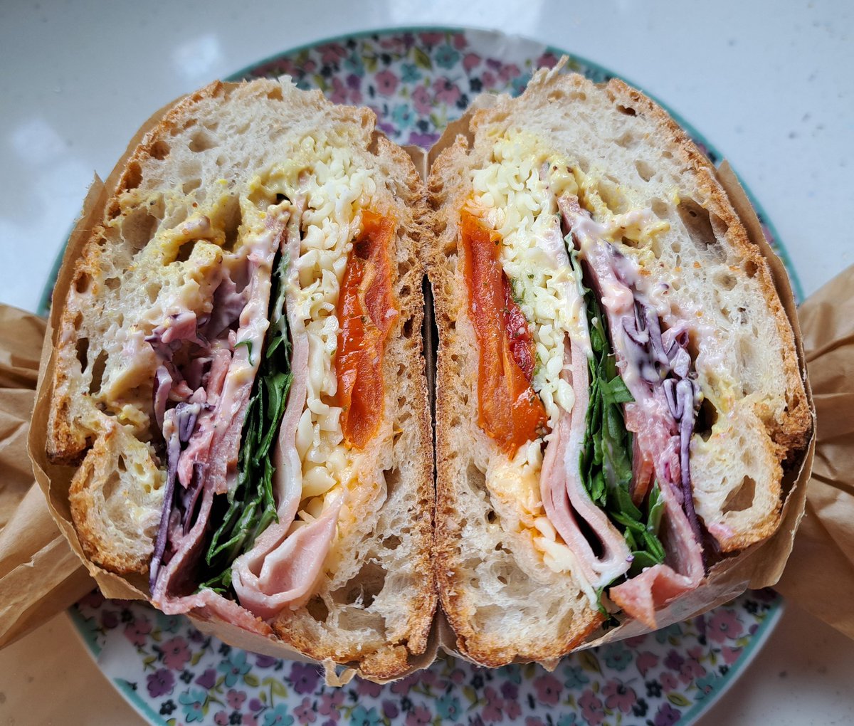 Extensive studies have shown that cutting your sandwich like this makes it 22% more tasty.