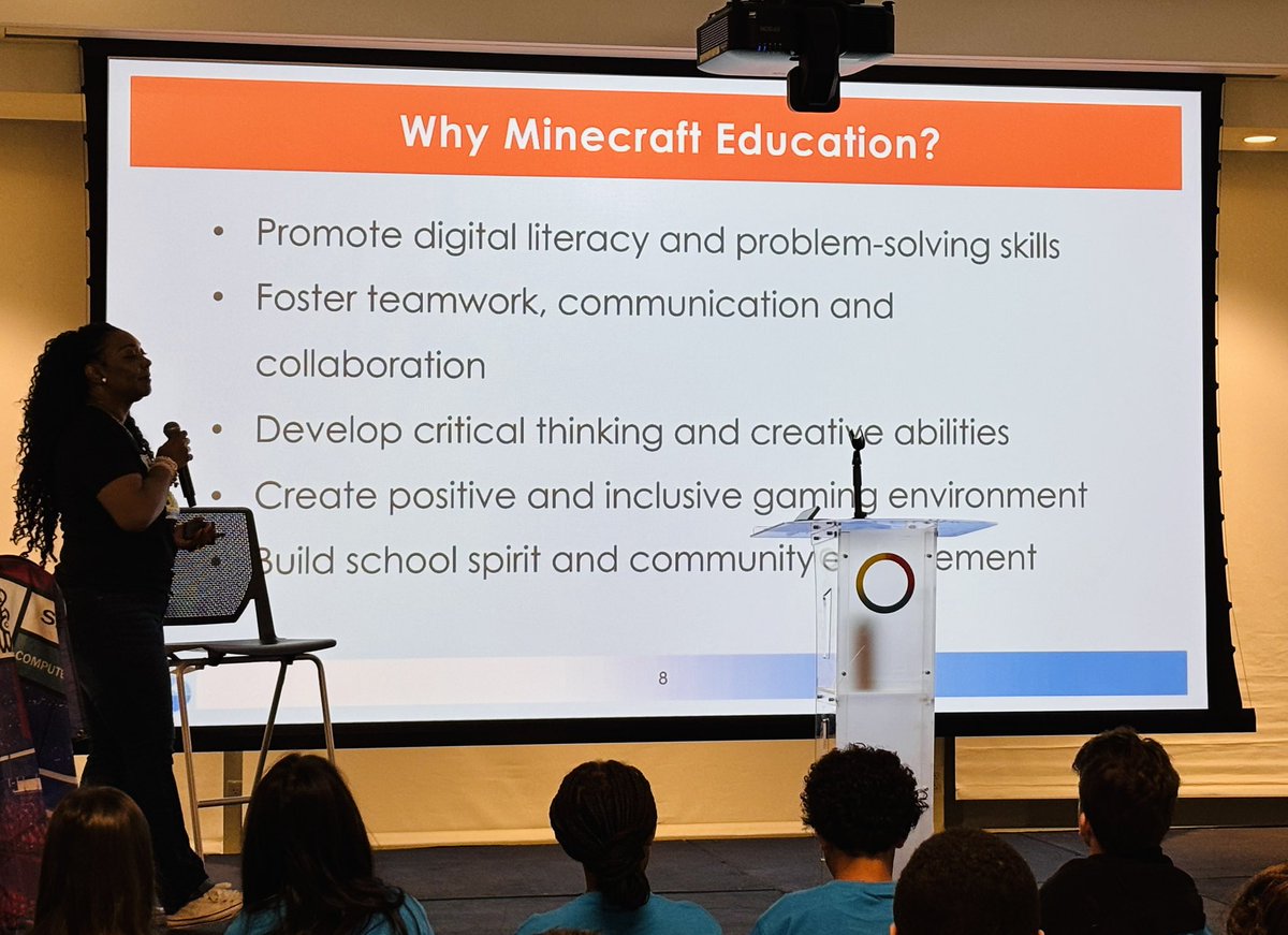 Monika Moorman (@mrsmoorman1) on Twitter photo Our <a href="/CentralParkElem/">Central Park Elem</a> young squad is making history! As the youngest team in today’s Esports competition, we’re proving that skill, strategy, & teamwork have no age limit. Esports builds critical thinking, communication, and resilience—game on!
<a href="/BrowardSTEM/">Broward STEM</a>
<a href="/PlayCraftLearn/">Minecraft Education</a> Our <a href="/CentralParkElem/">Central Park Elem</a> young squad is making history! As the youngest team in today’s Esports competition, we’re proving that skill, strategy, & teamwork have no age limit. Esports builds critical thinking, communication, and resilience—game on!
<a href="/BrowardSTEM/">Broward STEM</a>
<a href="/PlayCraftLearn/">Minecraft Education</a>