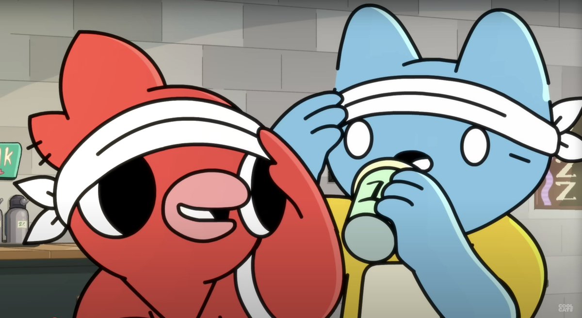 If anyone hasn't seen the <a href="/coolcats/">Cool Cats</a> animated series yet, you can see the full playlist here:

It's great :)
youtube.com/watch?v=V4YBBI…