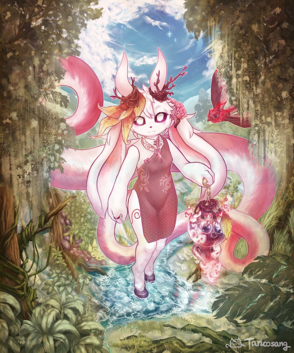 Commission for <a href="/masfss/">zxq</a>
P2!
OC: Fusang (扶桑)
(Any use without permission is prohibited) :(
ps: X cant post over 4 image so...sad🥲
#Orioc #Ori  #Orithegame