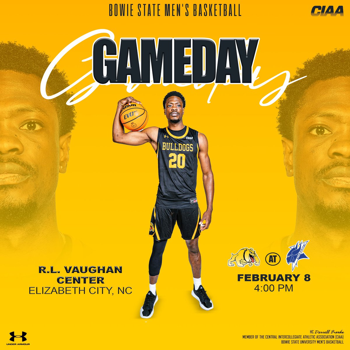 𝗡𝗼𝗿𝘁𝗵𝗲𝗿𝗻 𝗗𝗶𝘃𝗶𝘀𝗶𝗼𝗻 𝗛𝗼𝗼𝗽𝘀! 🏀 🐶

🗓️ Saturday, Feb. 8
📍Elizabeth City, N.C. (R.L. Vaughan Center)
🆚 <a href="/ECSUVikings/">ECSU Athletics</a>
⌚️ 2:00 PM (W) | 4:00 PM (M)
📺 CIAA Sports Network 

#BulldogNation | #BiteDown