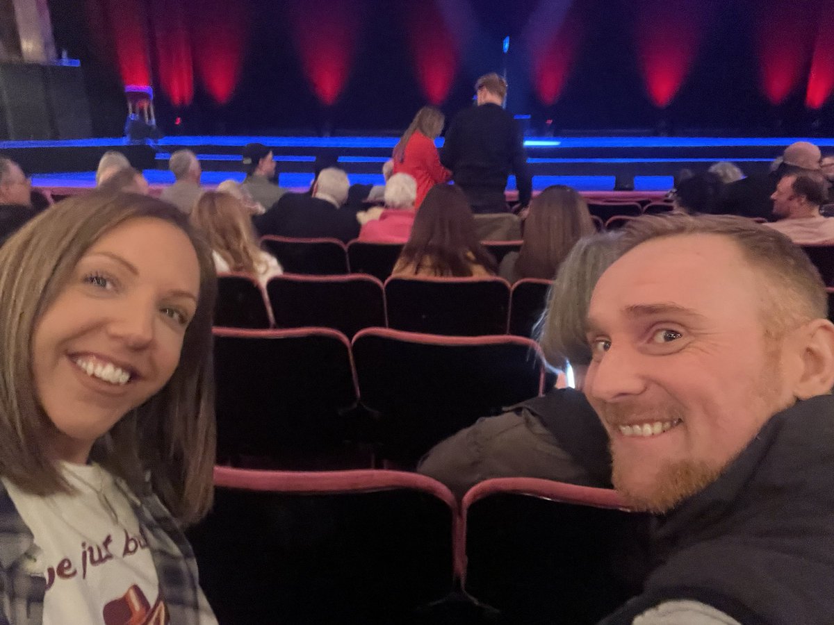 Seeing <a href="/JasonManford/">Jason Manford</a>  at <a href="/LondonPalladium/">The London Palladium</a> strong warm up music selection!