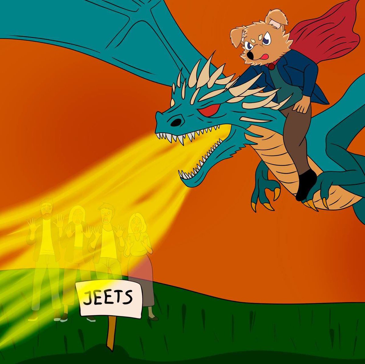 Doubters will FOMO soon, charts never lie! 🐕🐉