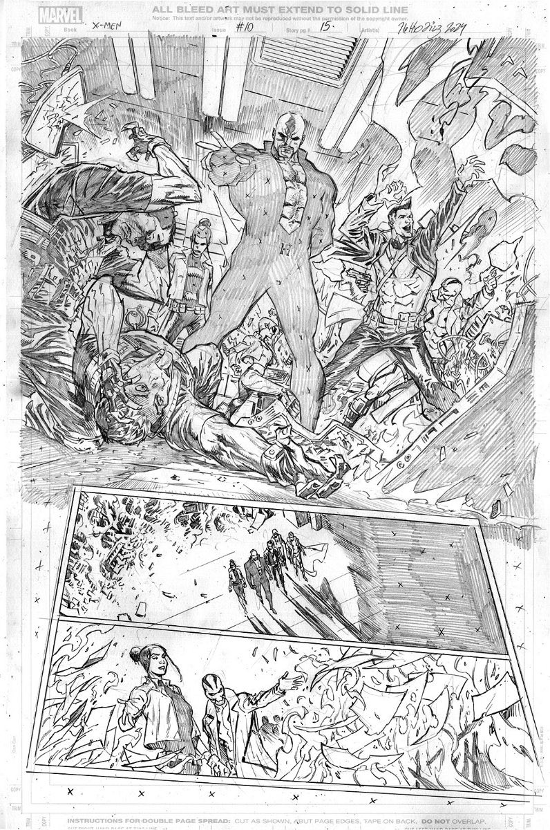 Netho Diaz (@nethodiazz) on Twitter photo X-men #11 page! Featuring the team of Hellions!!!! <a href="/MarvelComicsHQ/">Marvel Comics</a>
There are some very detailed page on this issue.
For those who don’t know, i had about 27 days for this issue. And delivered 3 days earlier. And didnt slow down the details! Original art for sale. X-men #11 page! Featuring the team of Hellions!!!! <a href="/MarvelComicsHQ/">Marvel Comics</a>
There are some very detailed page on this issue.
For those who don’t know, i had about 27 days for this issue. And delivered 3 days earlier. And didnt slow down the details! Original art for sale.