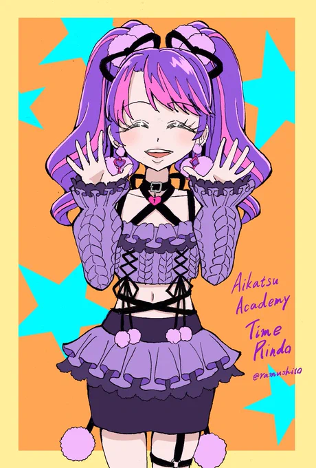 #凛堂たいむ誕生日会#おえかき堂#デミカツアートたむたむおめでとう～～～!!! 