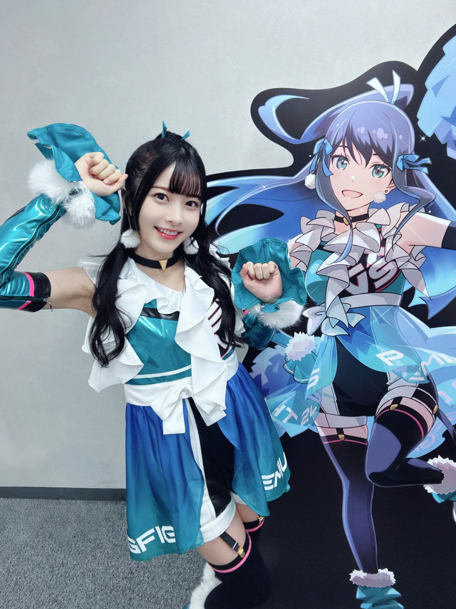 女子研究大学 りぃちょ C賞ポスター 女子研究大学ラッフルくじ】 C賞直筆サイン入りポスター りい