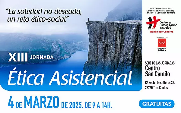 XIII Jornadas de Ética Asistencial en el Centro San Camilo (<a href="/Humanizar_es/">Humanizar</a>), centradas en el problema de la #SoledadNoDeseada. Más información aquí: humanizar.es/actualidad/not….