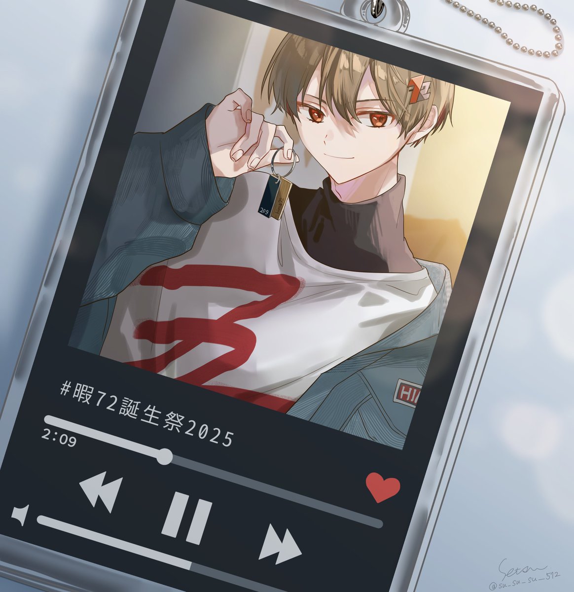 暇72誕生祭2025 #72あーと #シクスフォト お誕生日おめでとうございます。