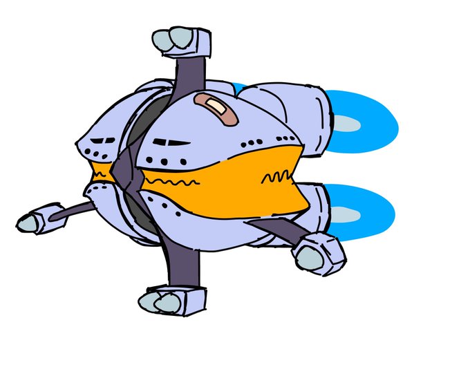 乳首隠しのために描いたガバガバキケロガ 