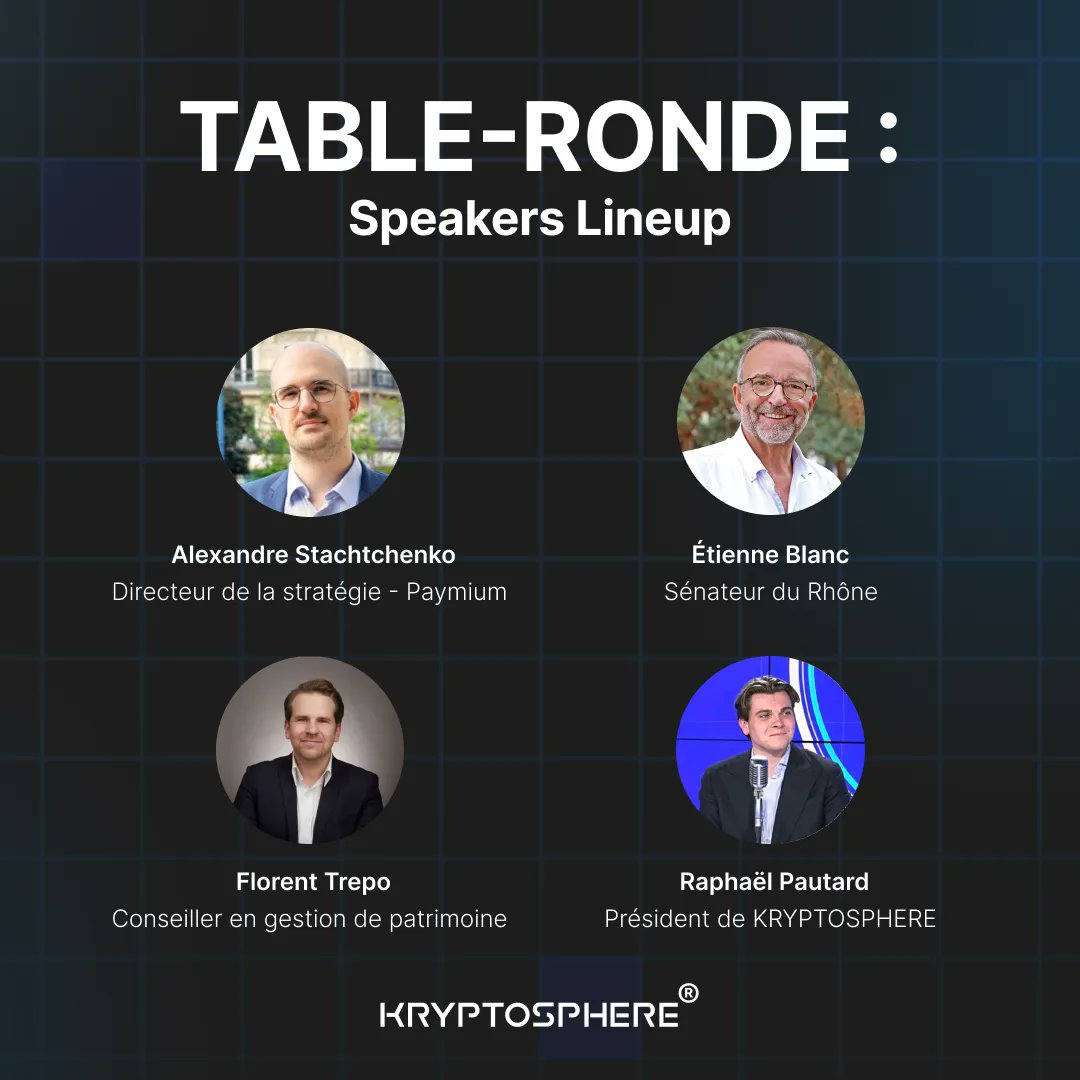 KRYPTOSPHERE_'s tweet photo. 🔥 @KRYPTOSPHERE_  x @paymium 🔥

 The #BitcoinTour is coming to Lyon with @StachAlex!

 Join us on Feb 20th at 6:00 PM at @iaelyon for a FREE talk on Bitcoin’s economic & social impact!

💻 Expect insights into Bitcoin fundamentals, strategic challenges, & ecosystem innovations. Plus, a panel with  @blanc_etienne  (French Senator), @TrepoFlorent  (@AJFGestion ) & @PautardR  (@KRYPTOSPHERE_ ) 

🍕 After the talk, join us for drinks & pizza at the “Cavendish”! 🍻

Details:
📅 Feb 20, 6:00 PM 
📍 iaelyon, 6 Cr Albert Thomas, 69008 Lyon