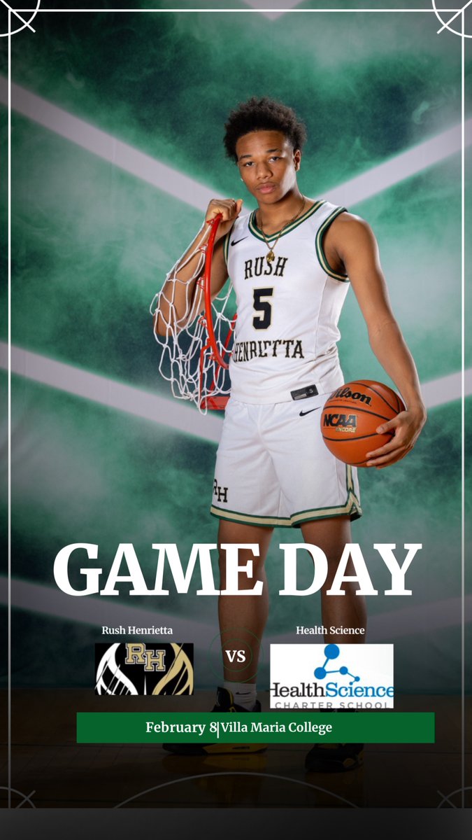 The undefeated RH is on the road today taking on Health Science Charter! Let’s keep the streak alive! #RoadGame #Undefeated #GameDay #RHvsHSC
<a href="/PickinSplinters/">Paul Gotham</a> <a href="/PrimetimeBall_/">Primetime585⭕️</a>
<a href="/RushAthletics/">Rush-Henrietta Athletics</a> <a href="/rhschools/">rhschools</a>