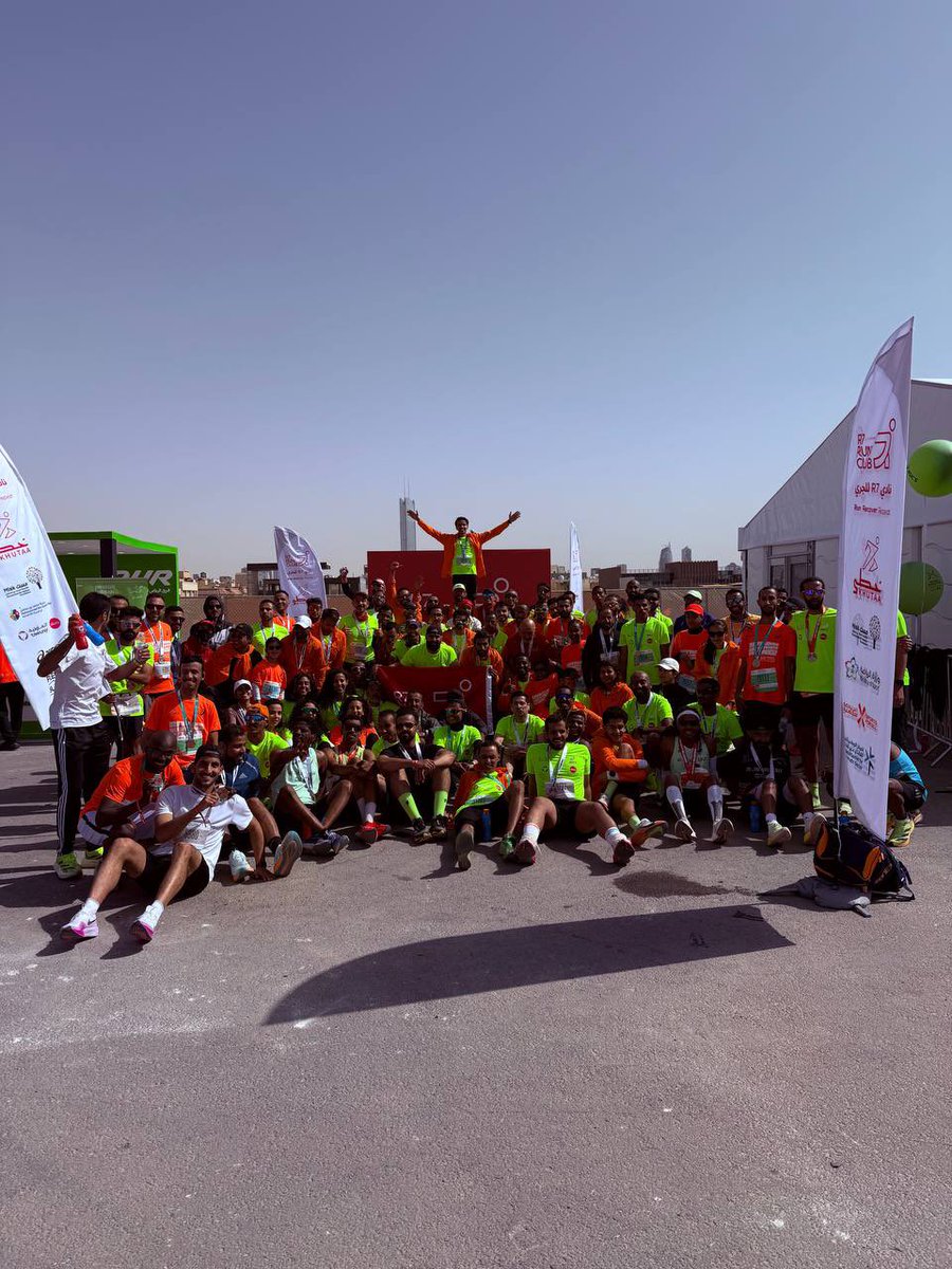 اللهم لك الحمد على الصحة والعافية للعام الرابع على التوالي المشاركة في ماراثون الرياض 
شكرا للنادي العظيم <a href="/R7RunClub/">R7 Run Club | نادي مجتمعي للجري</a>