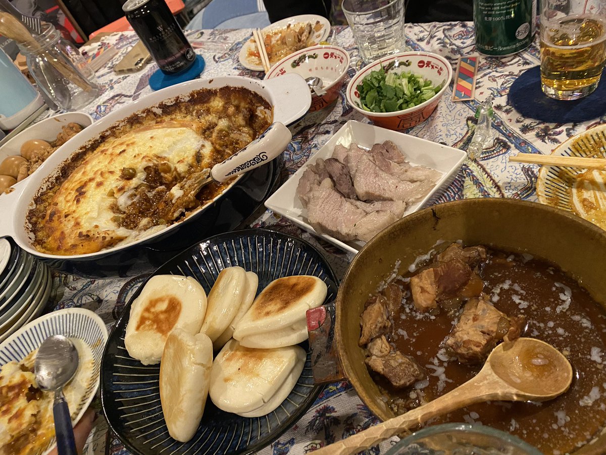 りつこさんの誕生日会🎂
めっちゃ満腹！
今日も美味しかった！