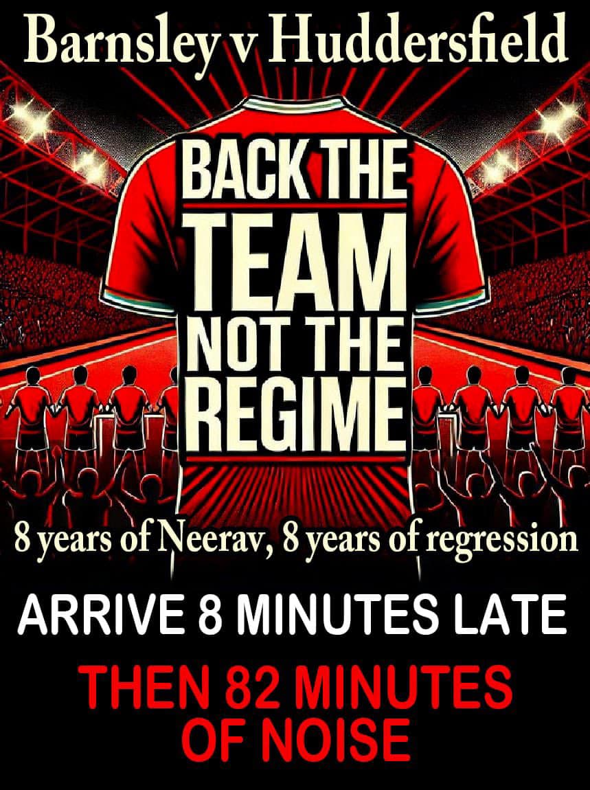 A plea to all fans

If you wish to protest please do, you've every right to, but please don't abuse those who don't wish to.

Likewise, if you don't want to protest respect those that do.

We are all Barnsley fans and we need to stick together.