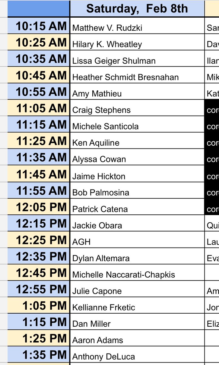 First round of candidates today! See you at the firefighters union hall
