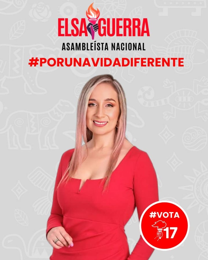 MI VOTO NO ES SECRETO. Siempre me a gustado estar de lado de las causas sociales y comunitarias. Ella representa eso y más. Por ello mi voto es para Elsa Guerra. #ElsaGuerraAsambleísta. 
Lista 17