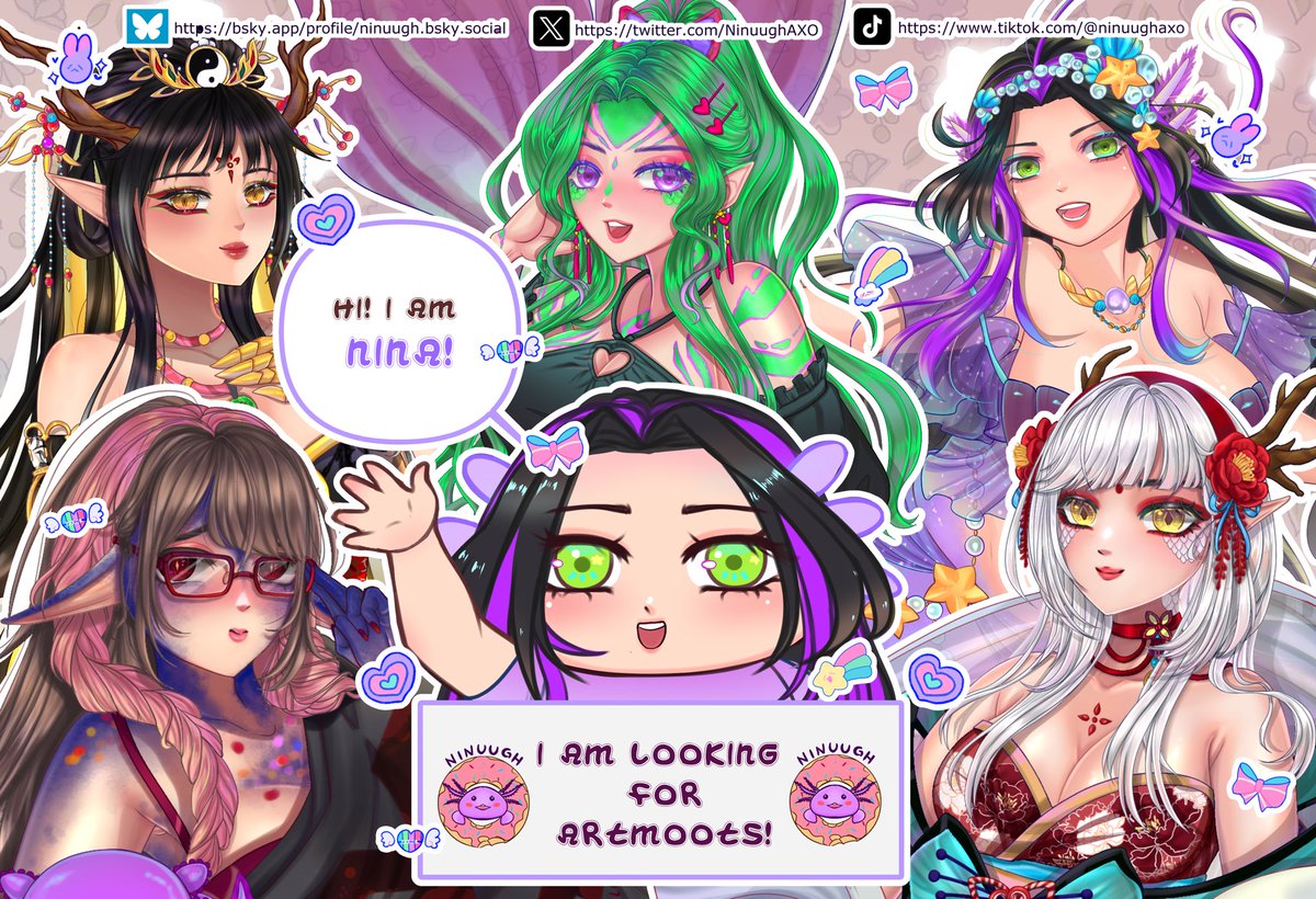Ninuugh || COMMISSIONS OPEN (❁´◡`❁) tweet media