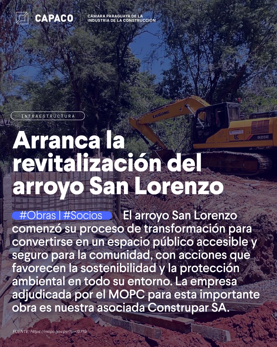 capaco_oficial's tweet photo. 🟥 #NotiObras | Las noticias más relevantes de la semana en construcción 🚧 📲 Mantente al día con los avances del sector.

#CAPACO https://t.co/UMMxzqp1iB