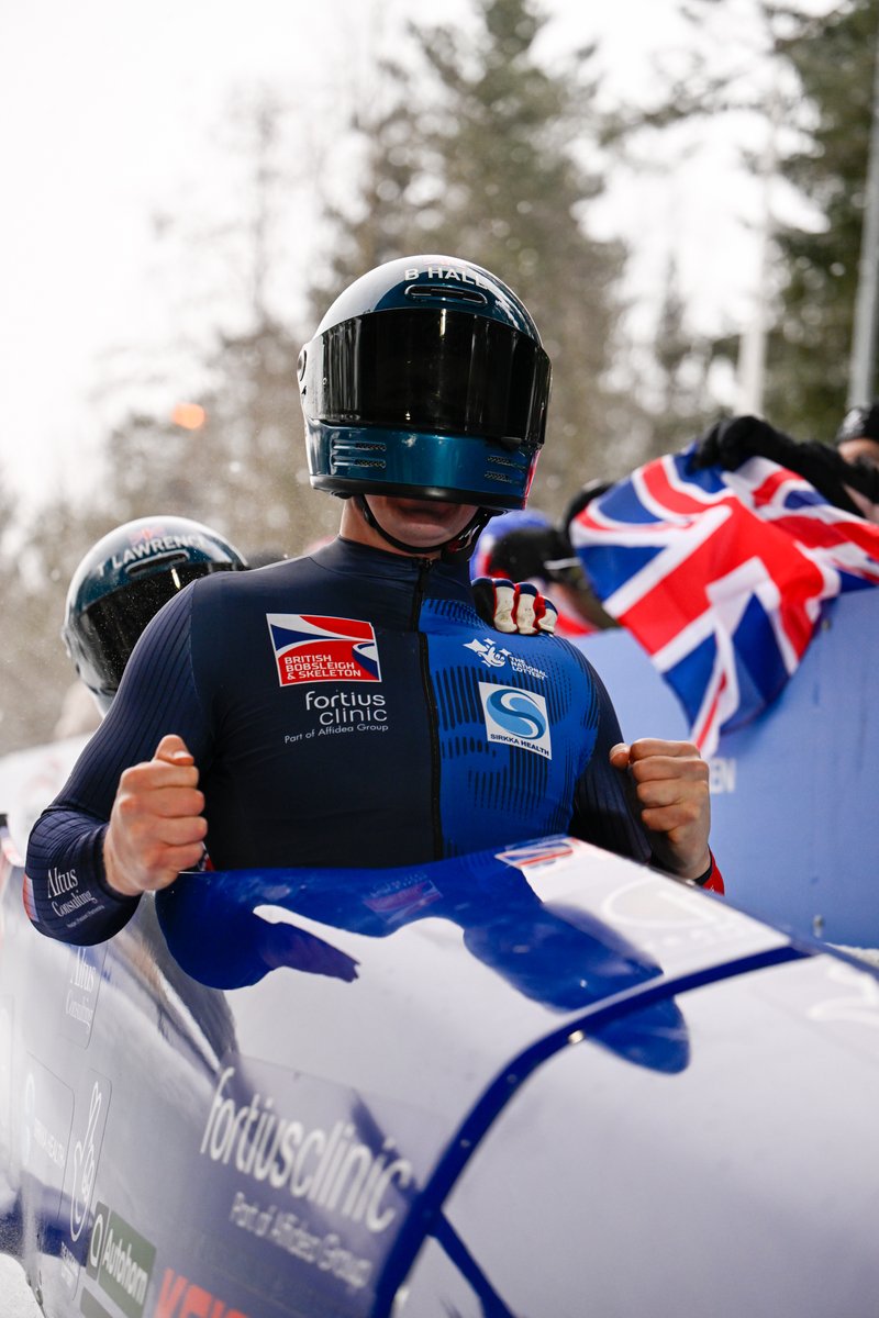 TeamGB's tweet photo. The first since 1968 🤯

@BobsleighBrad and @Taylor1lawrence are two-man European bronze medallists 🥉

It's the first time Britain has been on the continental podium in this event in 57 years!

@The_BBSA | @IBSFsliding https://t.co/iQ0OrlcrXQ
