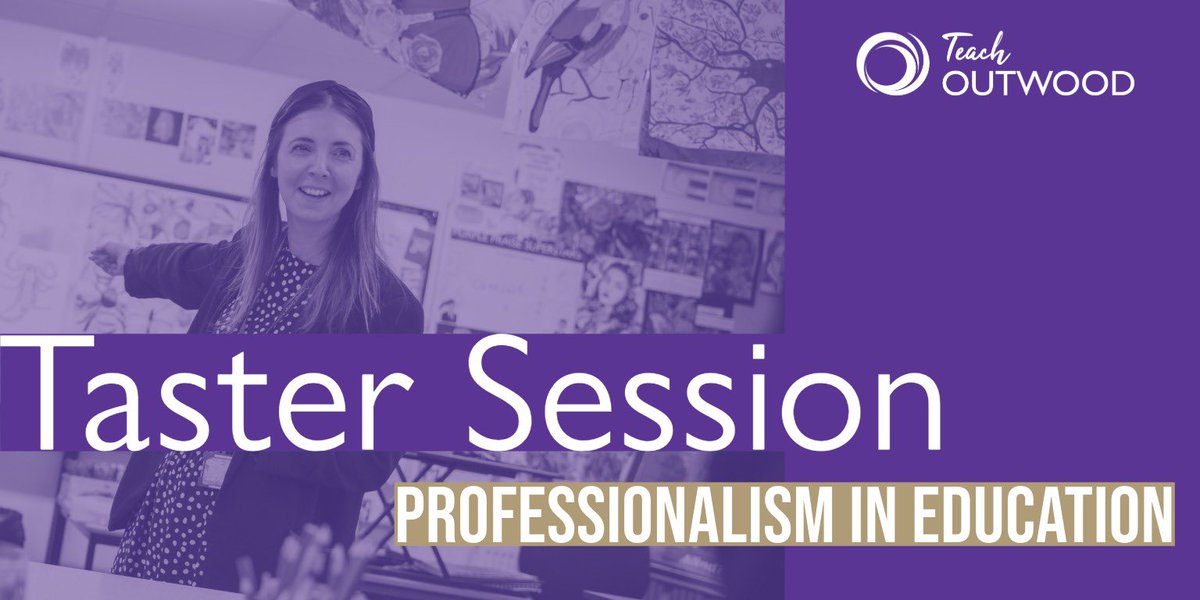 teach_outwood's tweet photo. G E T   I N V O L V E D 🗣️🗣️🗣️

Aimed at future trainee teachers, this interactive, discussion-based session will explore a key aspect of the teaching profession. 👩‍🏫👨‍🏫

🗓️ 13 Feb
⏰ 3pm - 3.45pm
💻 Online

🖱️ https://t.co/SBRVmttTfP https://t.co/E85Clfqy7S